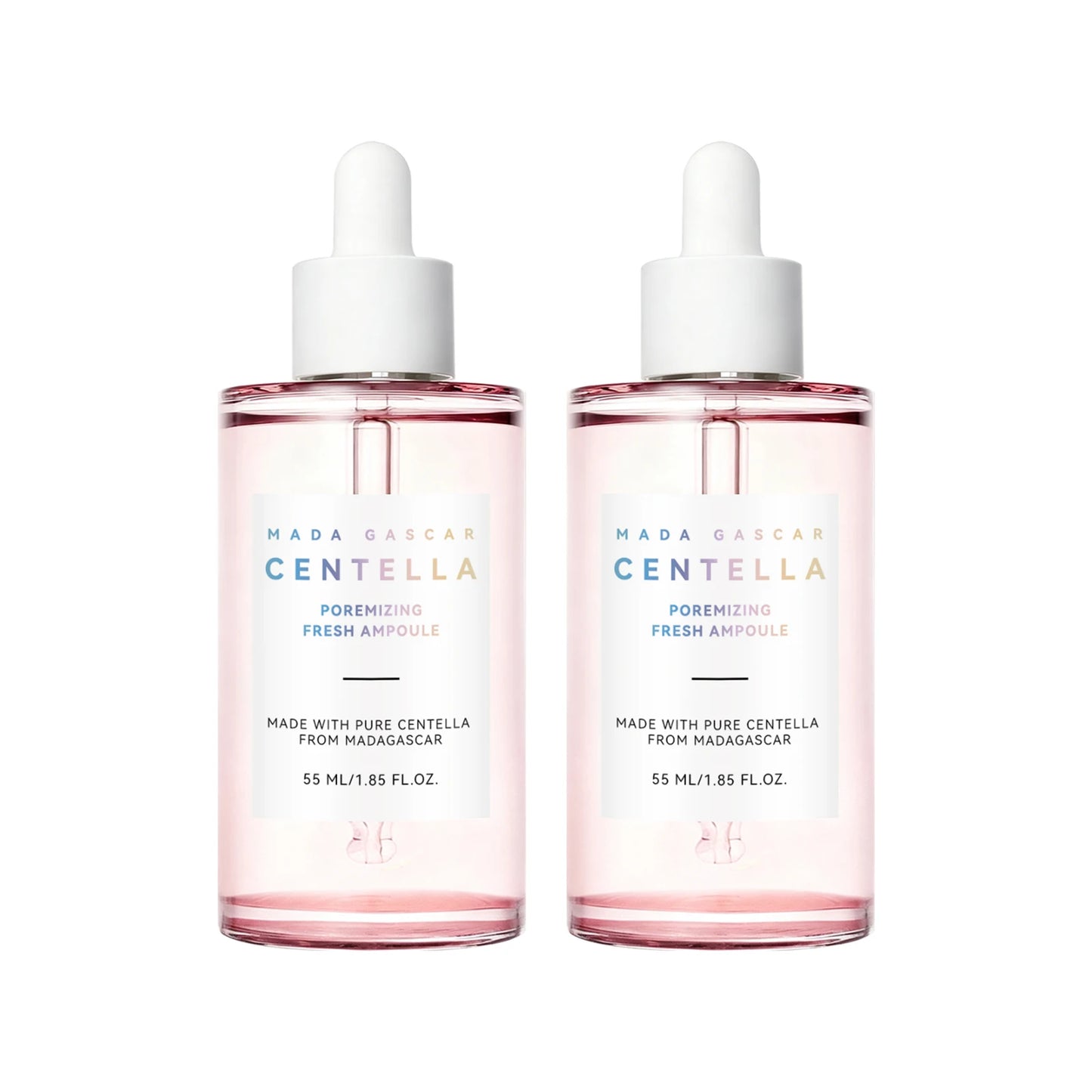Madagascar Centella Asiatica Serum 55ml - Sensitive skin soothing formula with acne fighting，deep moisturizing benefits for face
