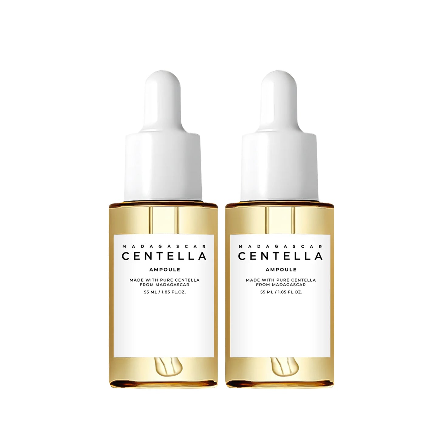 Madagascar Centella Asiatica Serum 55ml - Sensitive skin soothing formula with acne fighting，deep moisturizing benefits for face